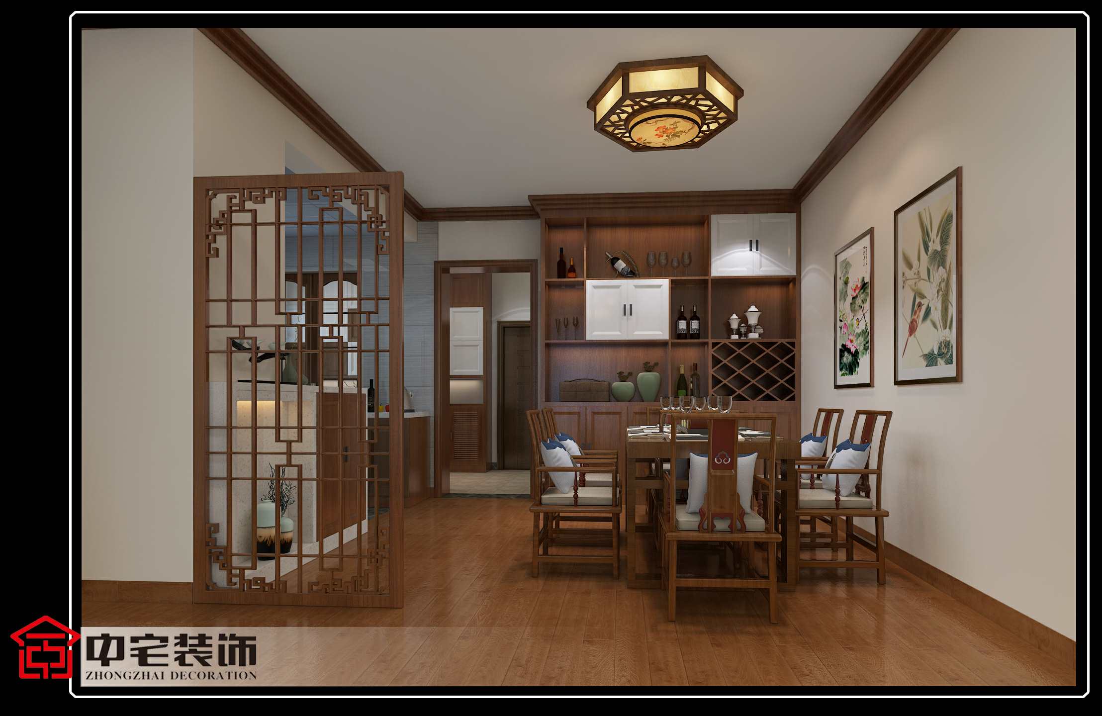 溫馨花園新中式雅居